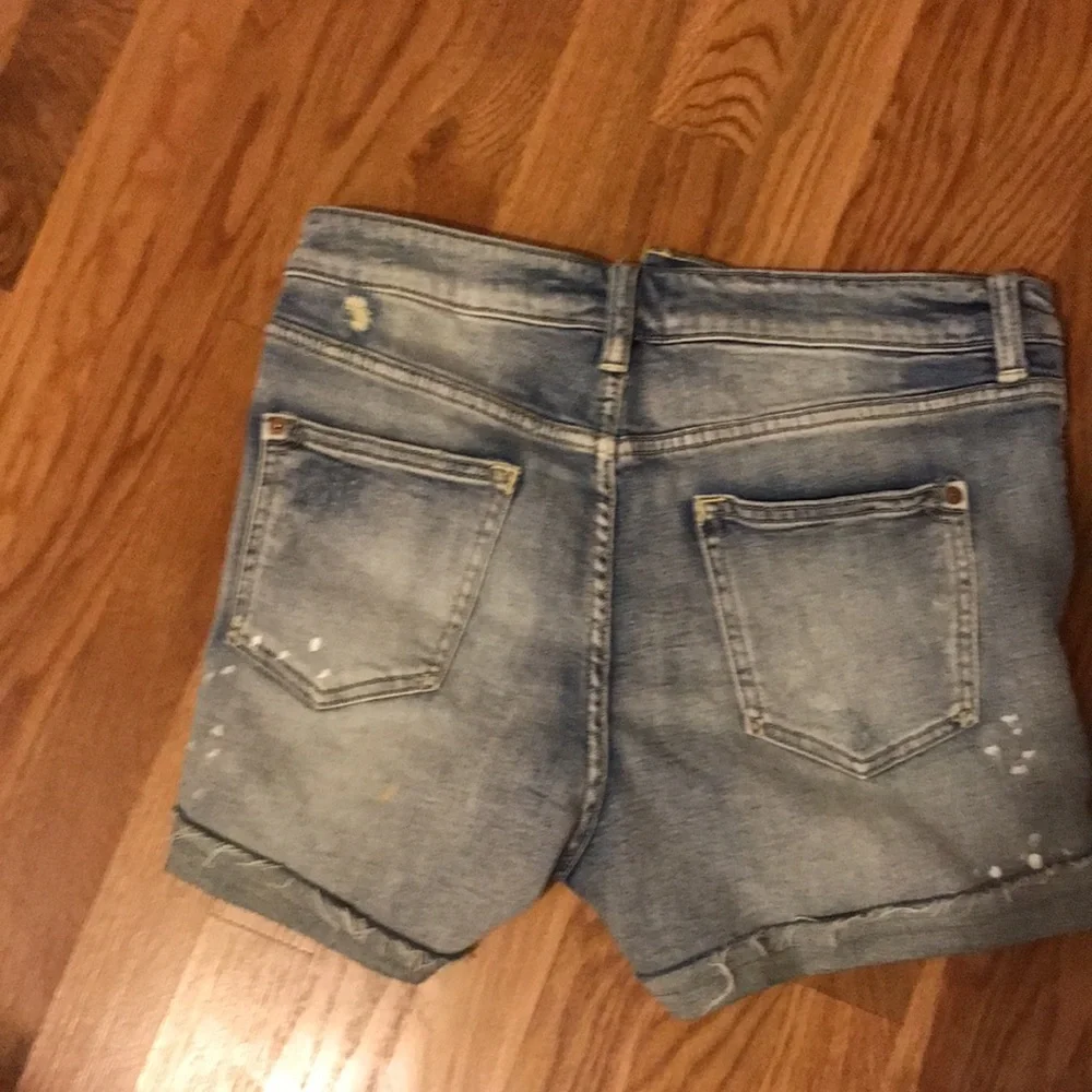 SALE NWT Anthropologie Pilcro Slim Denim Shorts size 29 - Picture 12 of 15